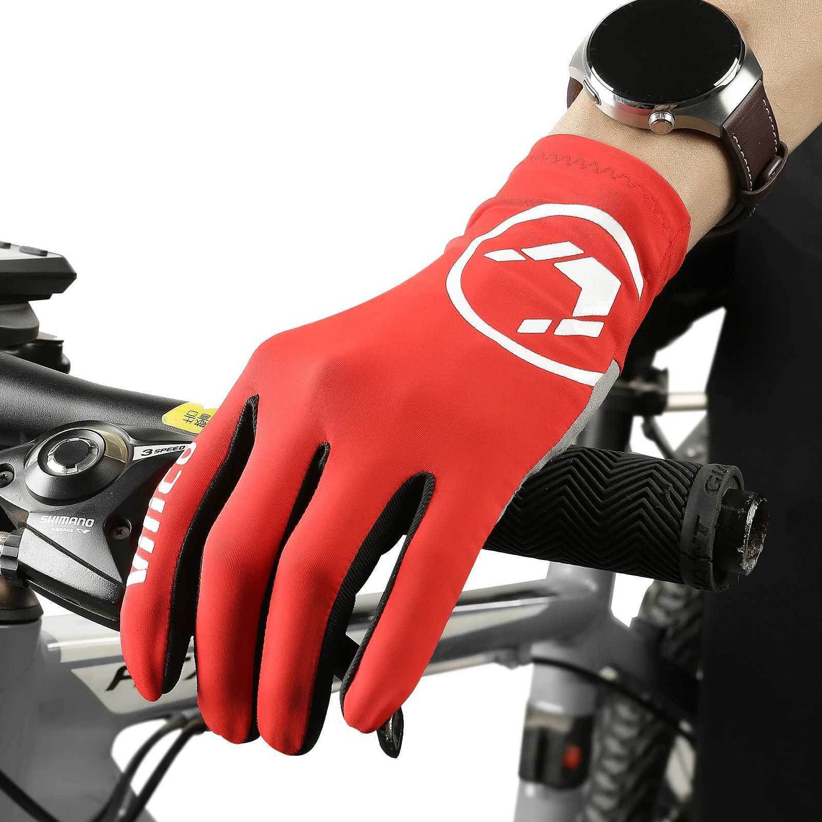 1 Pair Breaking Wind Cycling Gloves Antislip Bicycle Mittens Racing Road Bike Glove MTB Biciclet Guantes Ciclismo J250922