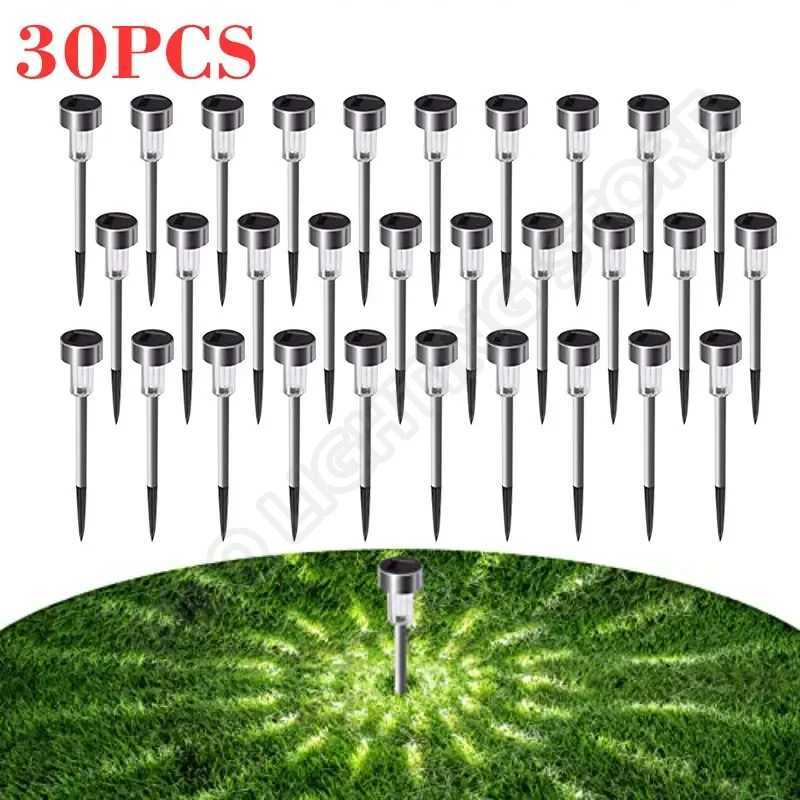 Solar Outdoor Lights Garden Lamp Solar Powered Waterproof Landscape Path Outdoor for Yard Backyard Lawn Patio Decorative C250922