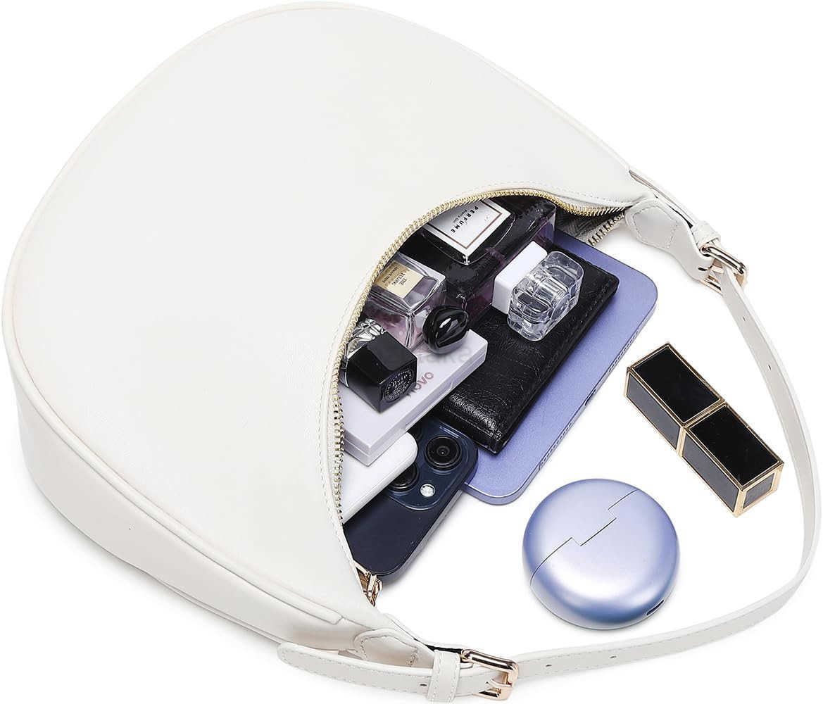 Fashion Small Crescent Underarm Shoulder Bag for Women Trendy Purse Hobo Handbags Clutch Crossbody Bag Z250922