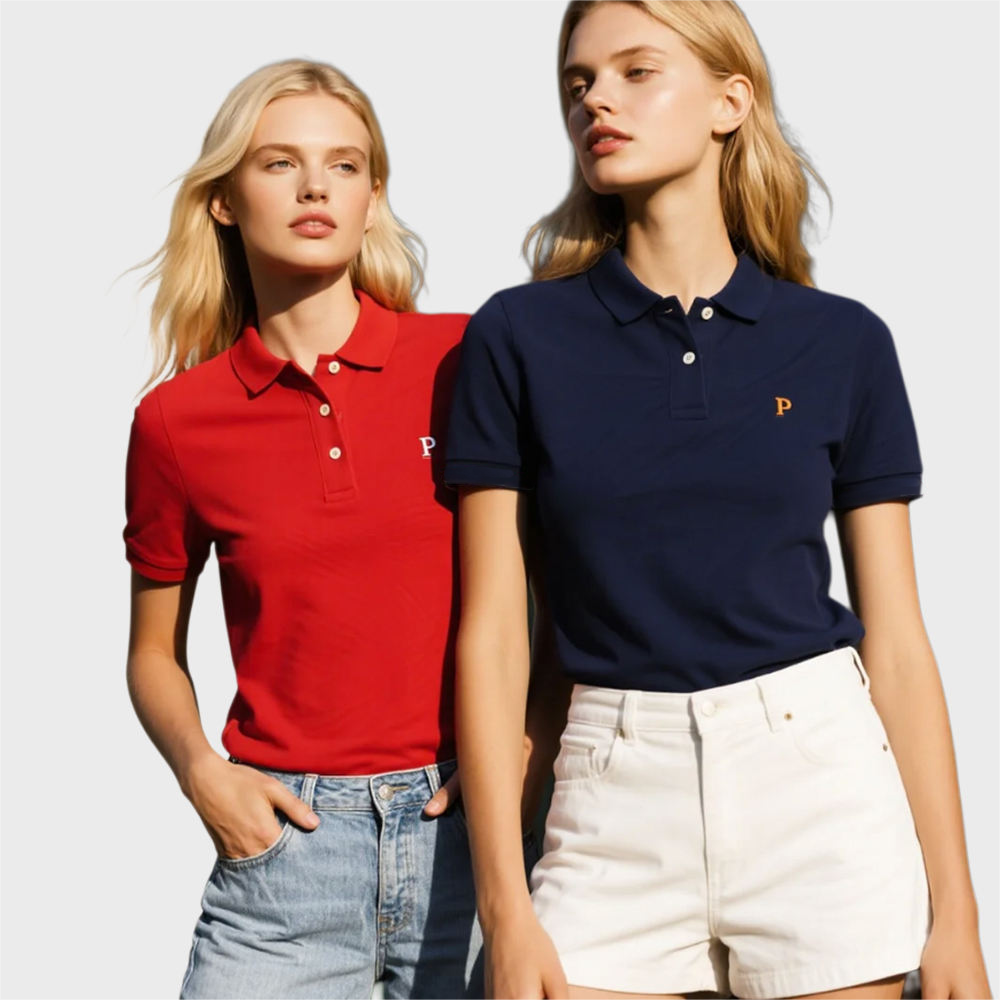 Customizable Short-Sleeved Polo Shirt Coton Pour Homme, Plain Weave, Formal Cotton, Casual, Blank, Plain Weave Women's Polo T-Shirt