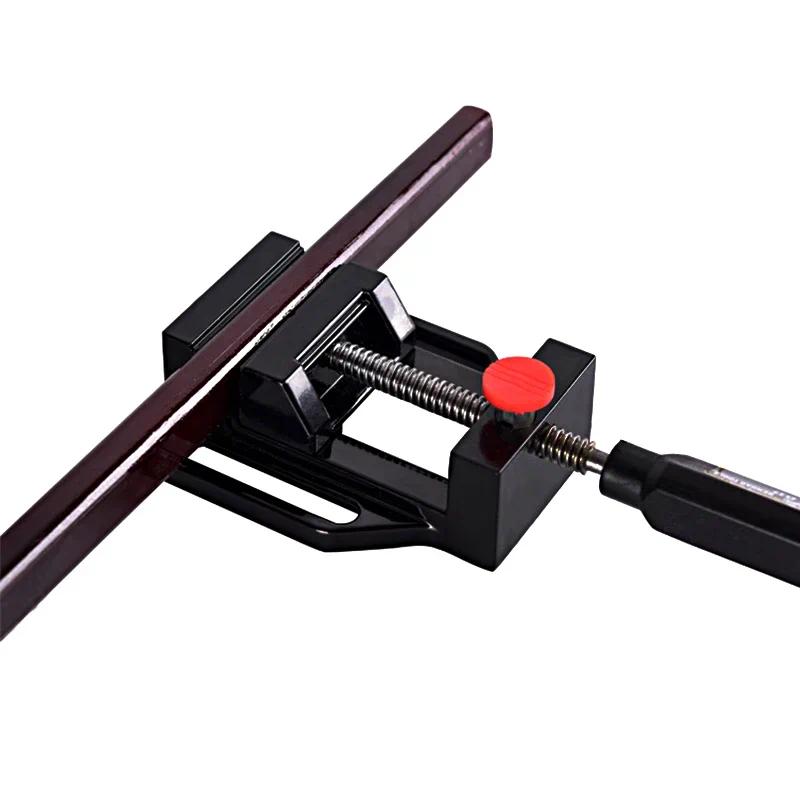 Flat Tongs Manumotive Screw Precision Parallel-jaw Vice Plain Jig QGG Full Aluminum 1pcs Drill Press Stand Kit Benchs Clamp