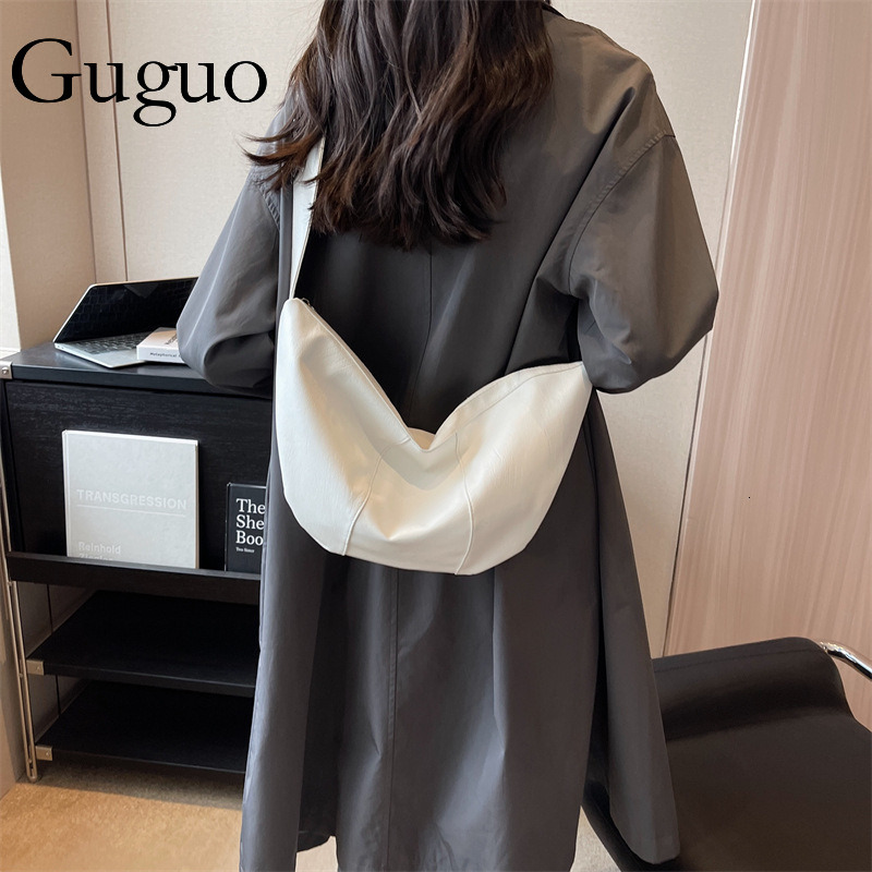 Guguo Designer Bag Dumpling Luxury Bag Bag For Women 2025 New Casual Relaxed Commuter Crossbody Bag Single Shoulder Crossbody Bag High-quality Fashion
