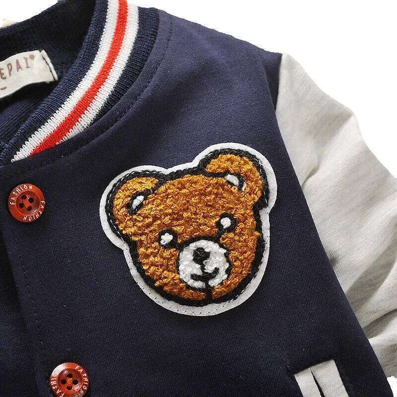 children girls clothes kids baseball sweatershirt toddler fashion brand jacket spring autumn baby outwear for boy coat