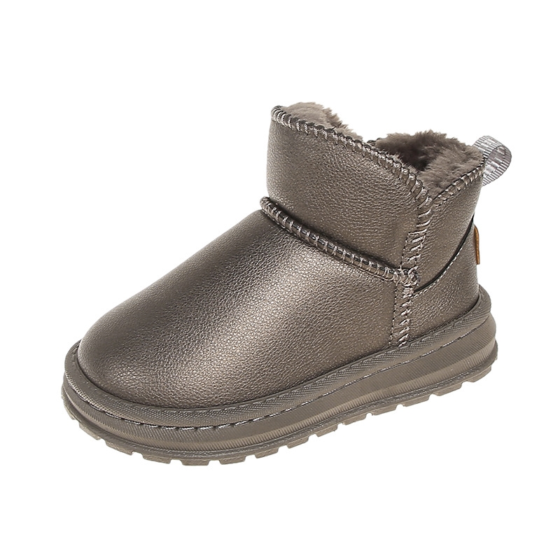 Designer Shoes Snow Boots 2025 for Boys and Girls Winter Fleece Thickened Warm Children's Boots Anti-slip Comfortable Cotton Shoes free shipping