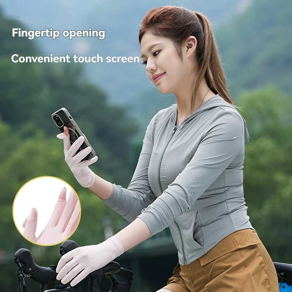 GTUBIKE Cooling Arm Sleeves Cover Women Men Sports Running Anti UV Sun Protection Gloves Outdoor Fishing Cycling Driving Sleeves J250922