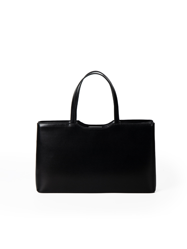 2025 Korean-Style Niche Design Minimalist Women's Handbag With Multiple Compartments High-Grade Texture Versatile Large-Capacity Tote Bag