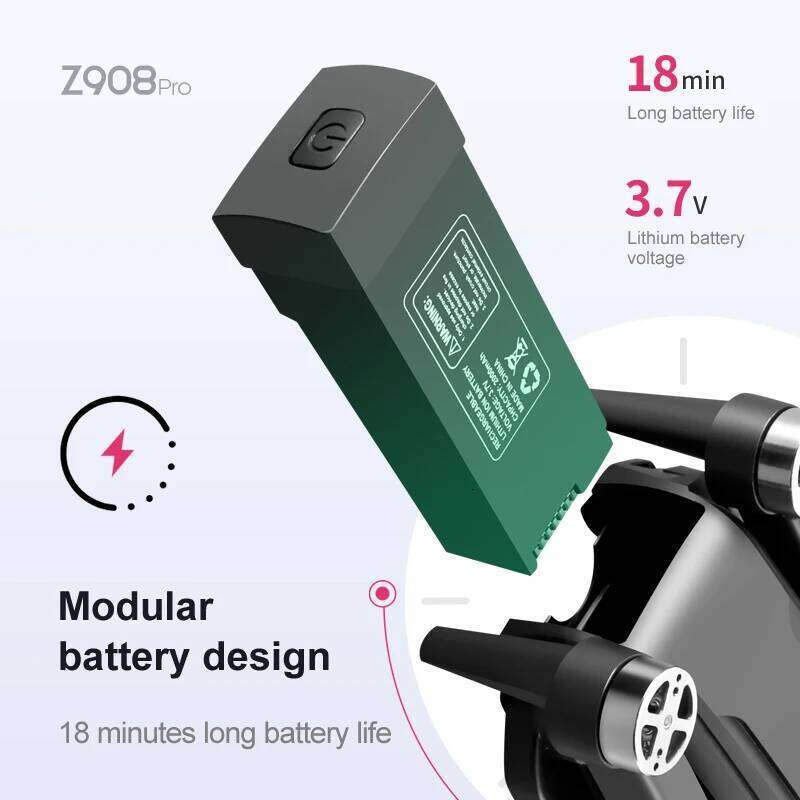 KBDFA MINI Z908pro Drone 4K ESC Professional WIFI FPV Dron Obstacle Avoidance Brushless Four-Axis Folding RC Quadcopter Toys