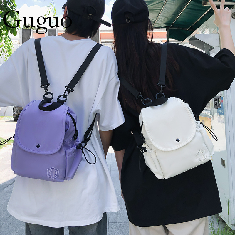 Guguo Luxury Bag Designer Bag Casual Lightweight Backpack Women Student Travel Small Backpack, Multifunctional Sports Crossbody Bag, Student School Ba