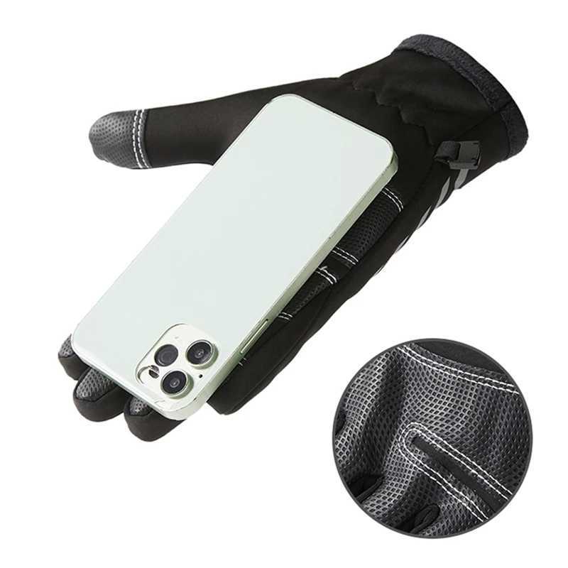 Winter Gloves for Men Women Outdoor Tactical Touchscreen Warm Gloves Antislip Cycling Driving Fishing Protection Gloves J250922