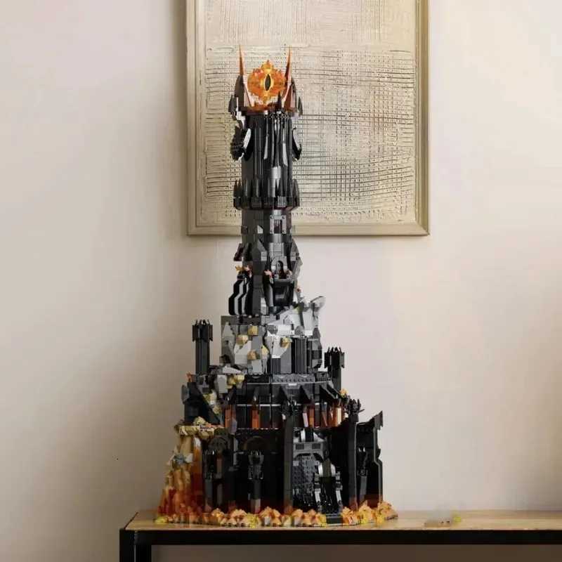 New 5471pcs Lord of the Rings The Black Tower of Baraddr Building House Boys Assemble Model Building Blocks Children Toy GiftXJ250922