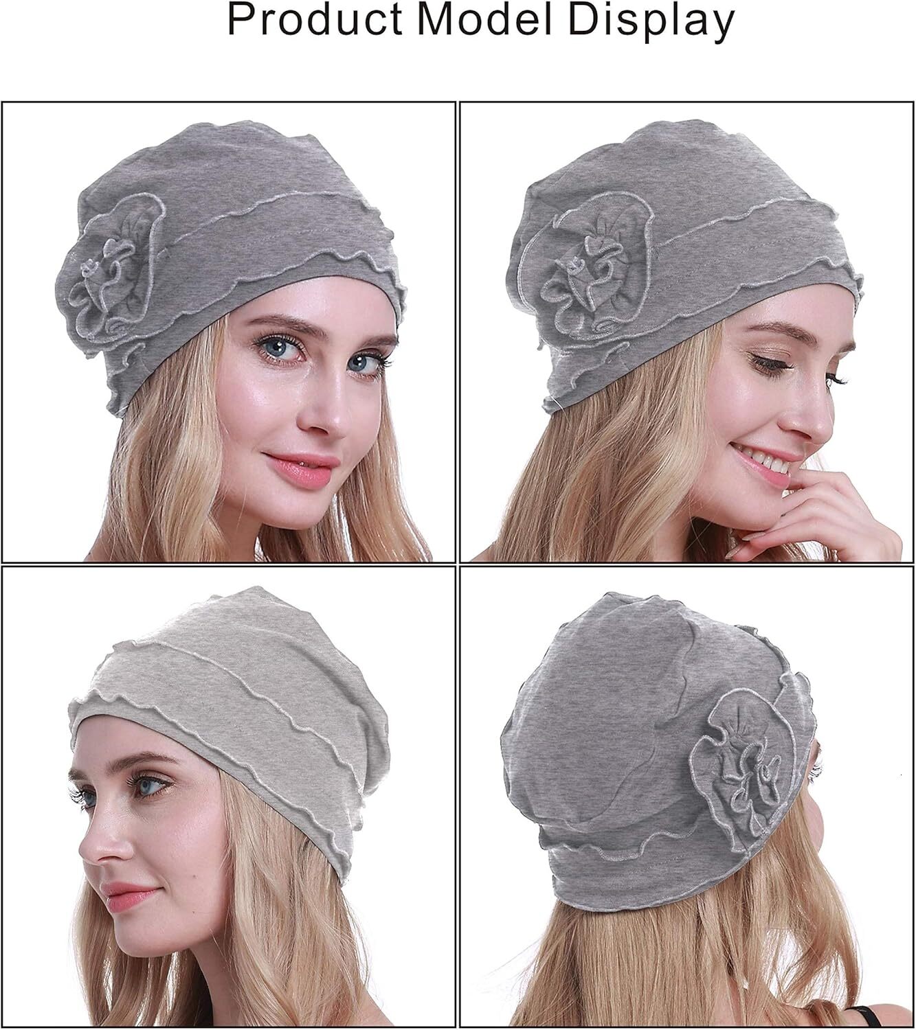 Chemo Headwear Turban Cap for Women - Cancer Beanie Hair Loss Sealed Packaging