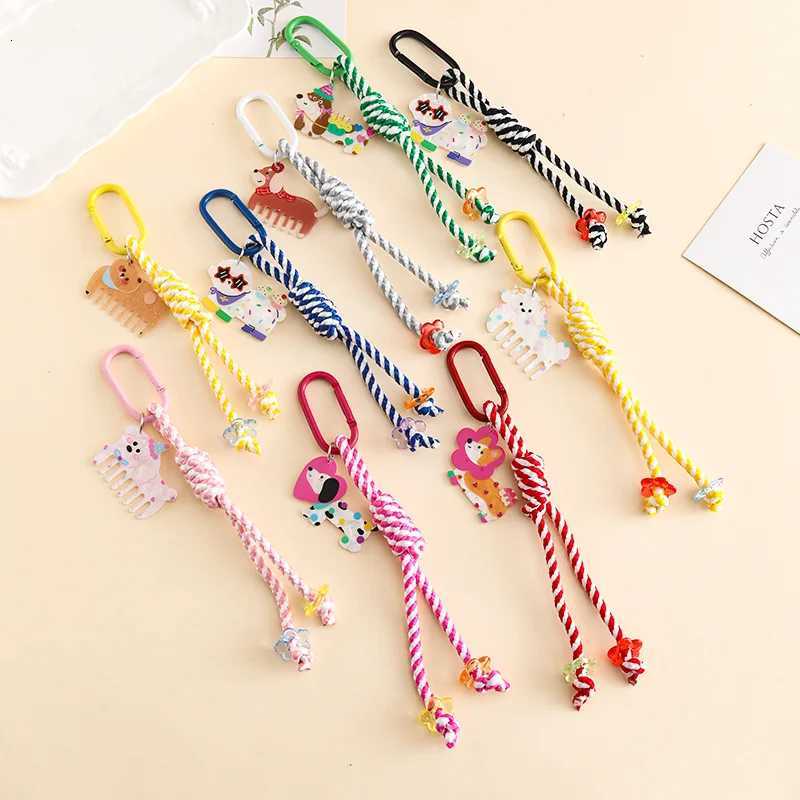 Dopamine Phone Lanyard Multifunctional Acrylic Keychain with Mini Comb Wrist Strap AntiLoss BagCup Charm for Women D250923