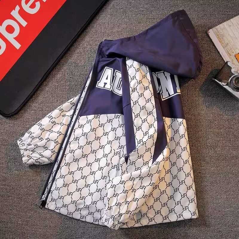 Boys Jacket Spring and Autumn 2025 New Stylish Fashionable Trench Coat for Big Boys Trendy Childrens Windbreaker C250923