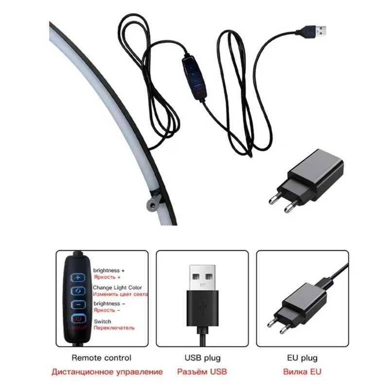 Modern round LED wall light with USB Plug art deco wall lights designer up down lights for Indoor Bedroom bedside wall lights C251124