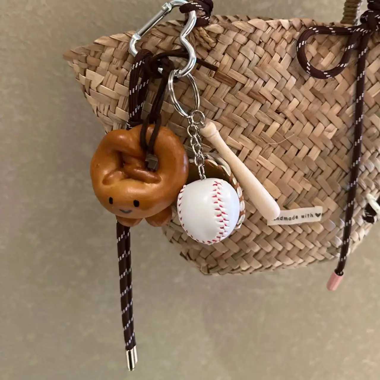 Keychain Climbing Rope Bag Charm Personalized Car Keychain Bag Pendant Purse Handbag Pendant Party Gifts D250923