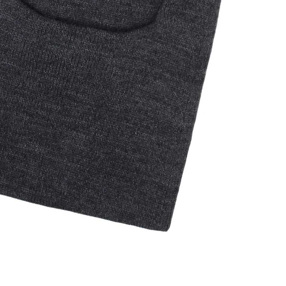 Childrens Double Ball Ear Protection Onepiece Hats Baby Yarn Knit Cap Balaclava Christmas Gift Kids Autumn Winter Pullover Hat Z2509221