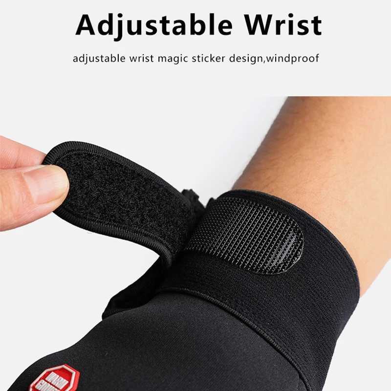 Winter Cycling Gloves Women Men Warm Bike Mitten Full Finger Waterproof Touchscreen Bicycle Mitts For Cold Weather Sports Riding J250922