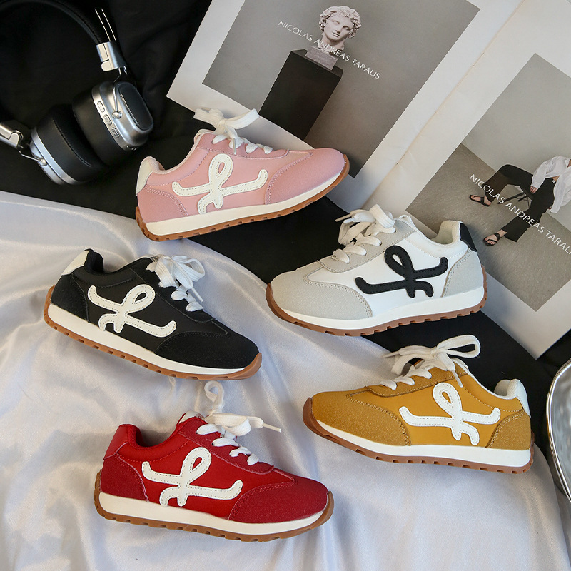 2025 Autumn New Boys' and Girls' Same Soft Bottom Comfortable Sports and Leisure Shoes Versatile Fashion Children's Shoes with Multiple