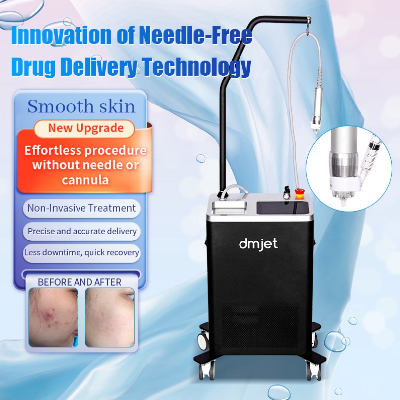 Hot Selling DMjet Needle-free Injection Air Get Beauty Machine For Acne scar Removal Scalp Treatment Equipment