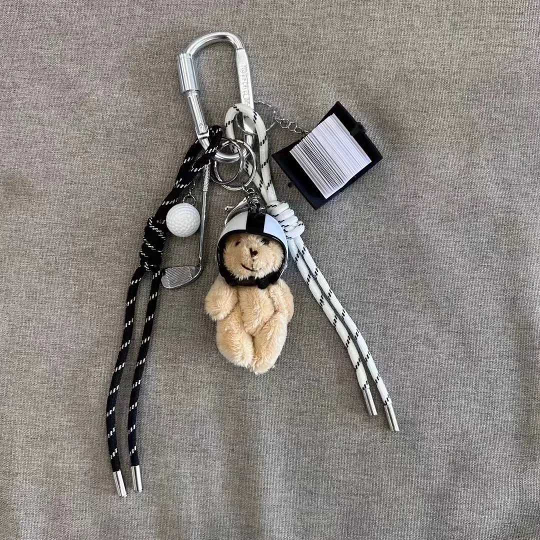 Bags Pendant HandBags Parts Accessories Rope Charm Keychain Cartoon Pattern Accessories D250923