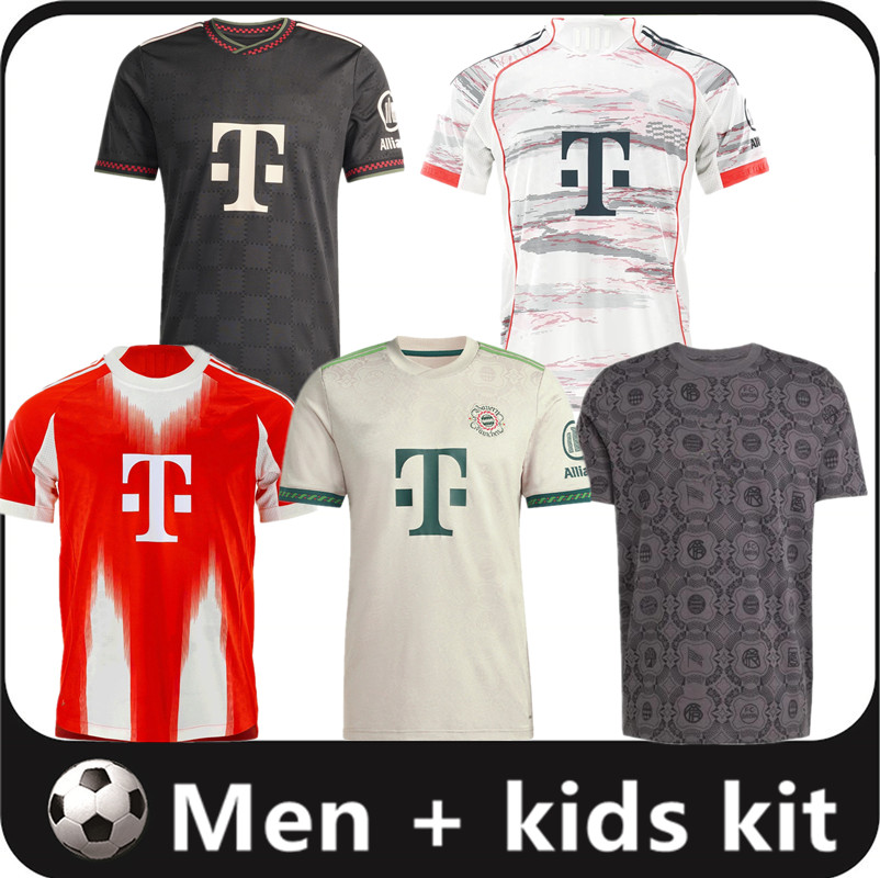 25 26 soccer jersey MUSIALA 2025 2026 Oktoberfest football shirt GNABRY camisa de futebol KIMMICH KANE BayernS Munich 125-Year Anniversary Beckenbauer LUIS DIAZ S-4X