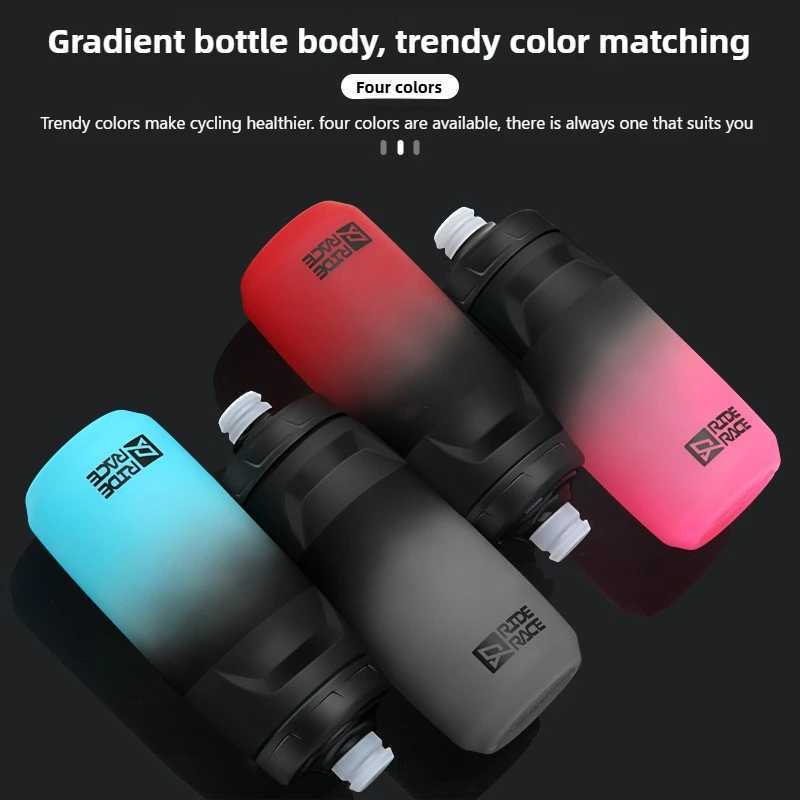 Large Capacity 620ML PP5 Bicycle Water Bottle Lightweight Leak Proof Sports Squeeze Mug Outdoor Cycling Camping Bike Equipment J250923
