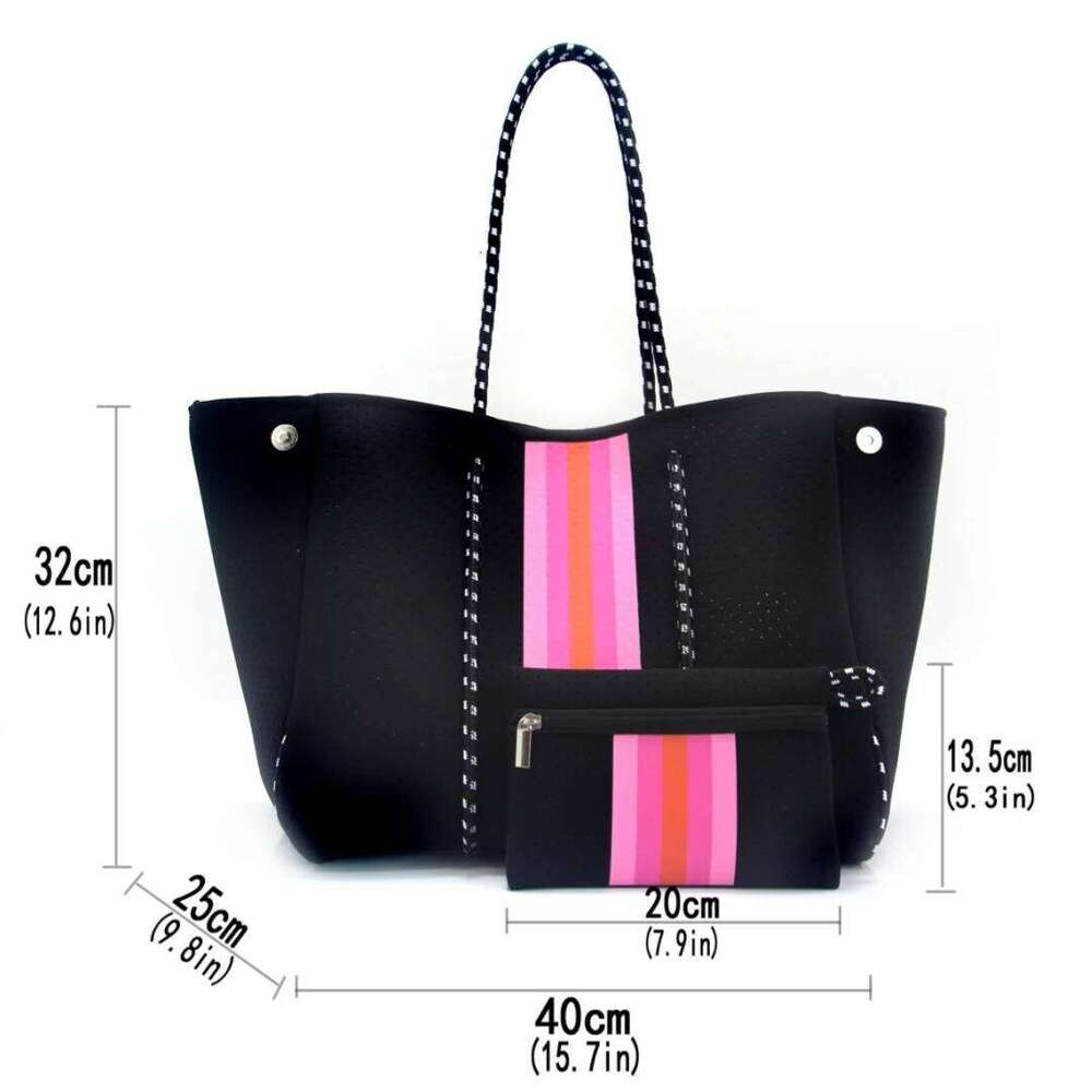 Wholesalers Fashion Leopard Print Women's Handbag Tote Bag Ladies Waterproof Neoprene Beach Bags For Women Trend Mdng0917