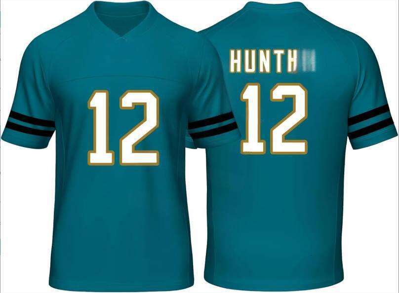 Custom Mens/Youth Football ed T-Shirt for Sports Fan Black No Brand/s Thomas jersey Free shipping