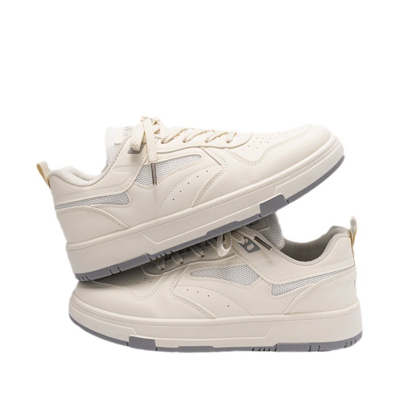 HUAN QIU Free shipping Designer Casual Shoes Thick soled white shoes men versatile casual shoes lightweight height increasing board shoes fashion luxu