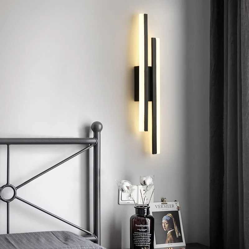 Modern Indoor Long Wall Lamp Acrylic Aisle Staircase Decor Lights New Outdoor LED Linear Wall Lights Corridor Light Fixture C251124