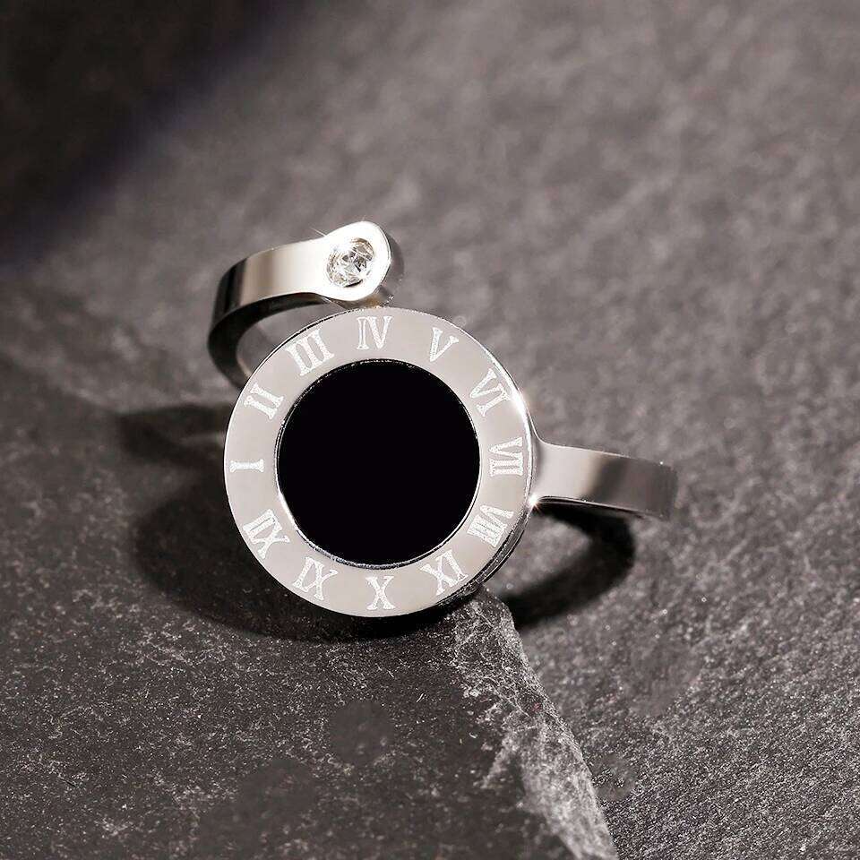 Ring Designer Luxury rings jewelry for women Titanium steel plated with 18K gold or silver Zircon inlay high quality Festival Vacation Gift