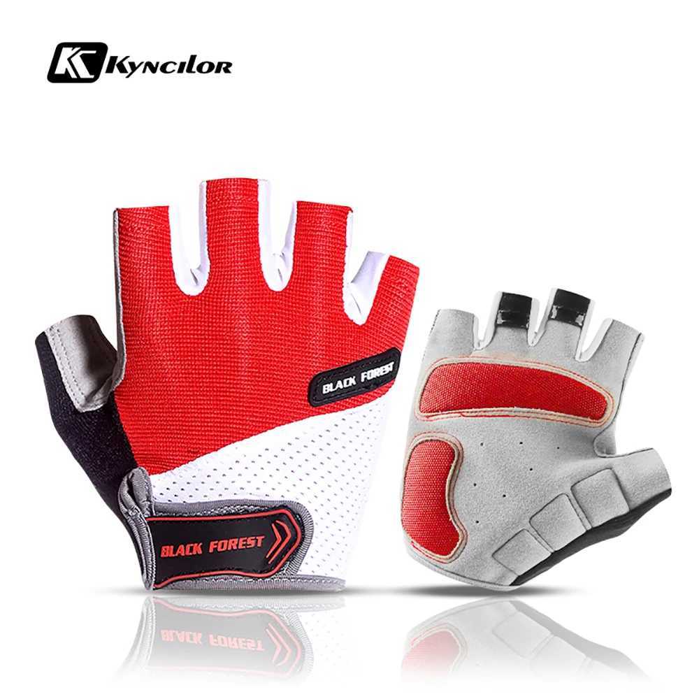 Shockproof GEL Pad Cycling Gloves Half Finger Sport Resistance Men Women Summer Gym Fitness MTB Bike Gloves J250922