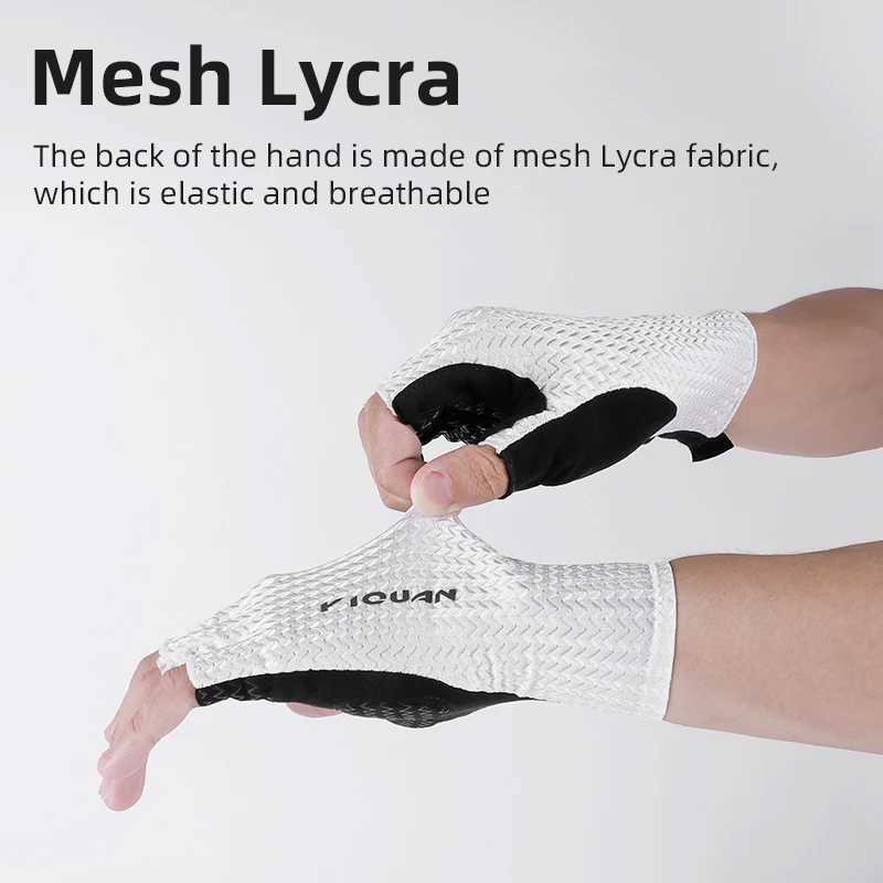 Cycling Half Finger Gloves Men Women Breathable Antislip Glove Fitness Sport Training Bicycle Gloves J2509221