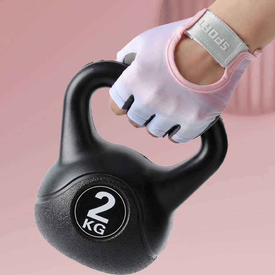 Sports and fitness gloves unisex semi finger breathable equipment training kettlebells bicycle straps wrist guards iron ma J250922