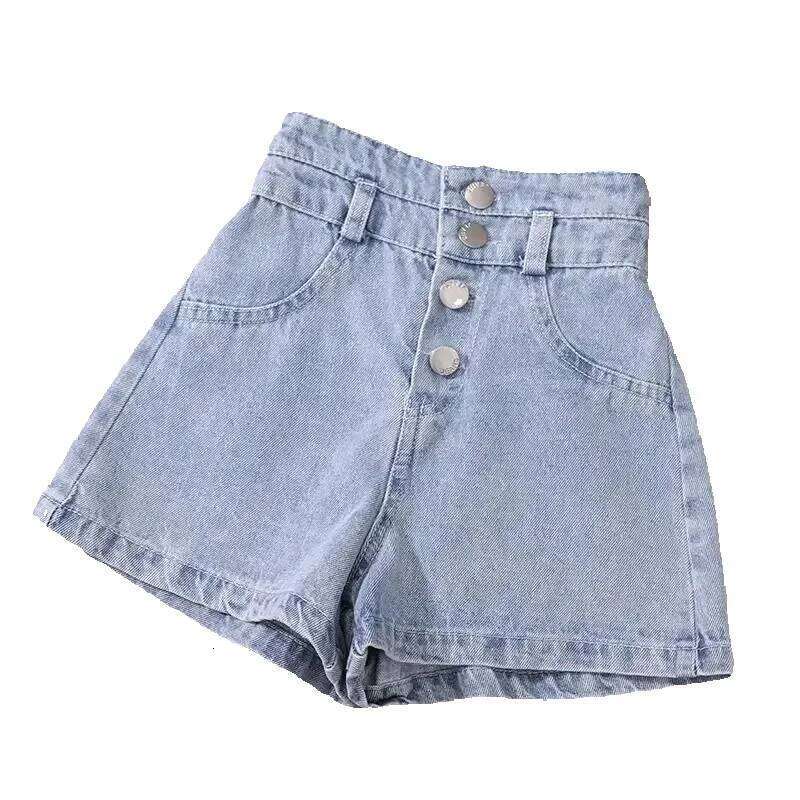 Summer Kids Clothes Set Teen Crop Tops T-shirt Denim shorts 2pcs Girl Outfits Baby Girls Clothing 4 7 10 to 12 year 240715 J250625