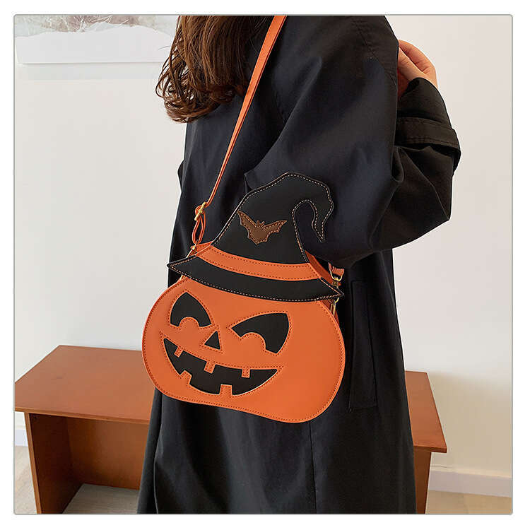 2025 for Women Halloween Quirky New Pumpkin Women's Unique Crossbody Single Shoulder Bag