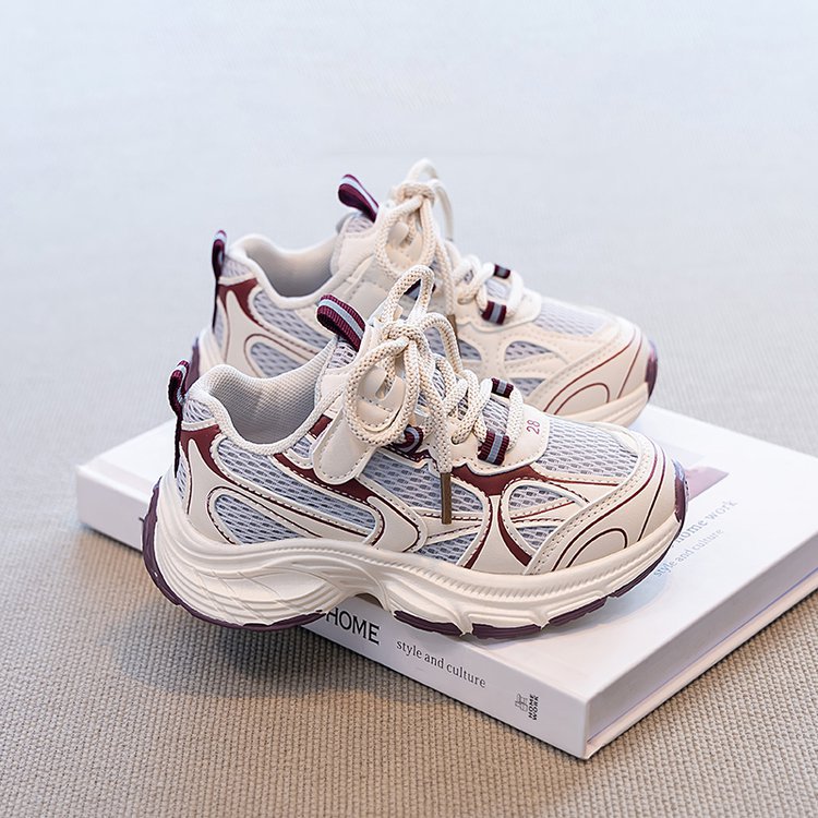 Kids Designer Shoes Toddler Walking Running Shoes Trainers Children Mesh Style Child Boys Girls Happysteps Sports Sneakers Shoes Sizes 26-37 US9C-US5Y