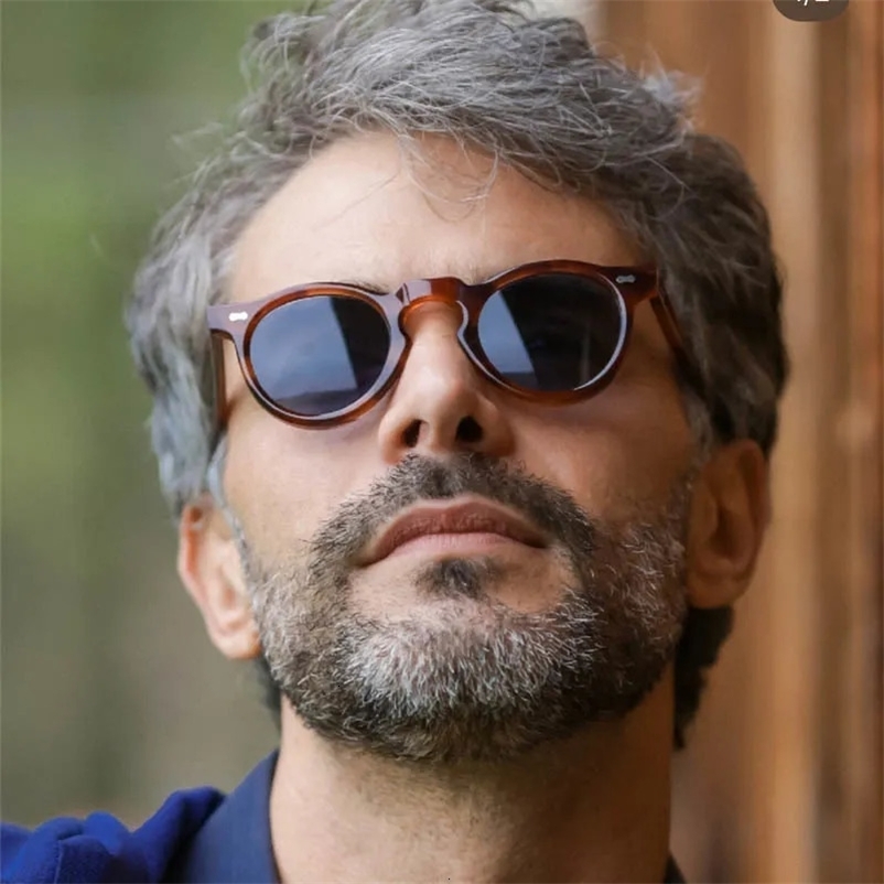 Sunglasses Frames Timeless Colorway Round Women Man Rivet Point Shades Retro Ocean Sun Glasses For Men Outdoor Eyewear zonnebril dames 231005bj