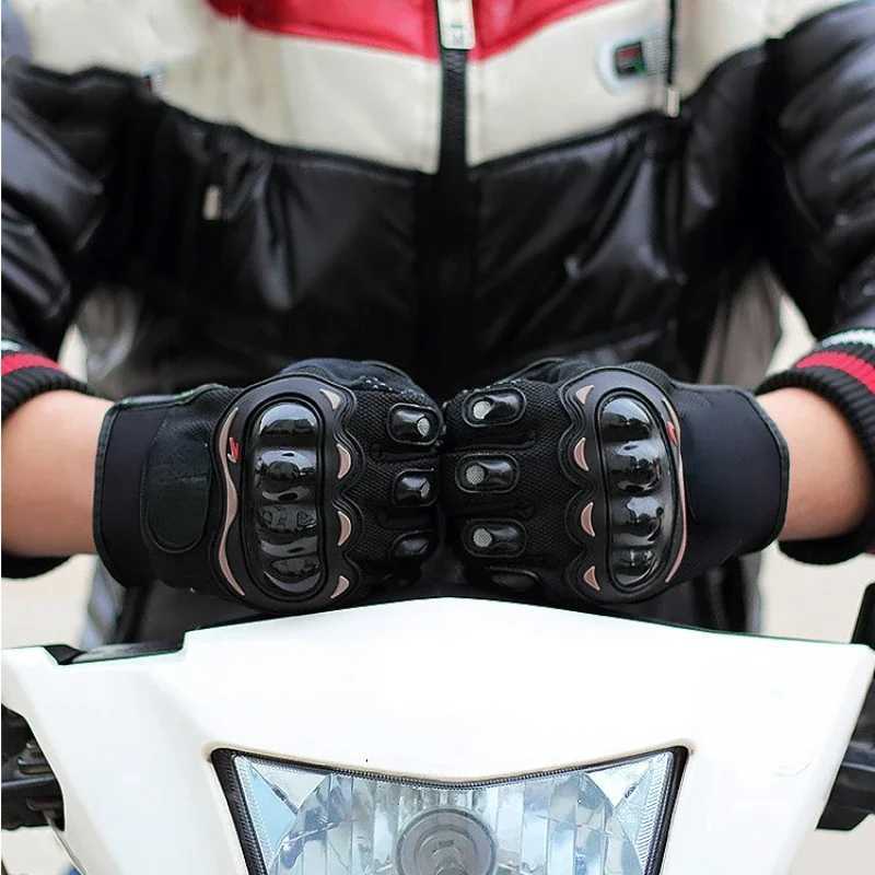 Breathable Protective Mens Motorcycle Gloves Outdoor Sports Finger Racing Gloves for Motorcycle Riding Hard Shell Gloves J250922