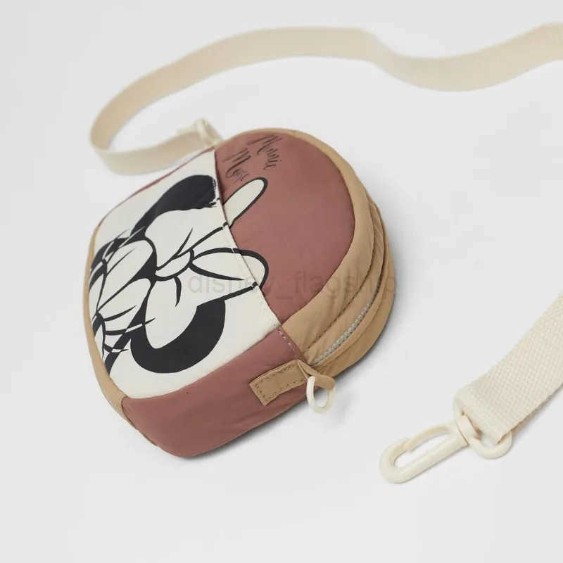 Disney New Minnie Ladies Shoulder Bag Fashion Girls Handbag Cartoon Cute Crossbody BagXJ250923