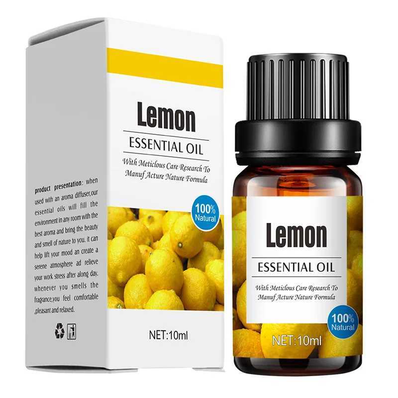 10ml Lavender Plant Lemon Essential OilThe Humidifier Uses Watersoluble Aromatherapy Rose Essential Oil Aromatherapy F250920A