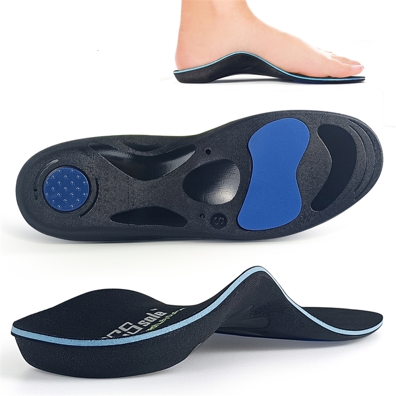 PCSsole Ortic High Arch Support Insoles Comfort Sport Insert for Flat Feet Plantar Fasciitis Feet Pain Foot Valgus Over 220505