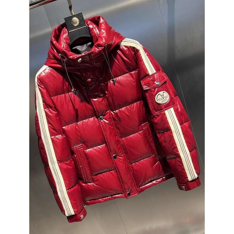 Designer Fashion Waterproof Short Down Jacket Male Lightweight Snow ski Duck Down Parka High Quality Glossy Parka Winter Down Jacket Mens