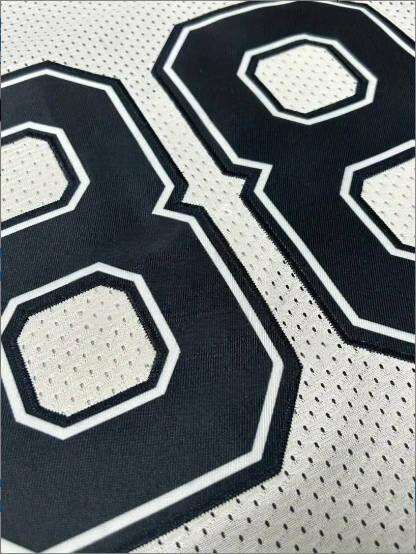 11 Micah Parsons Comfy V-Neck Jersey White Thanksgiving Mesh Embroidery for Training and Competition Breathable Moisture-Wicking American Football Shi