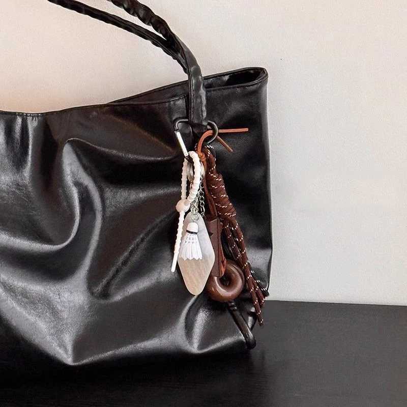 2025 New Premium Bag Badminton Pendant Alkali Water Bread Chocolate Hand Rope Hanging Rope Bag Hanging Keychain Accessories D250923