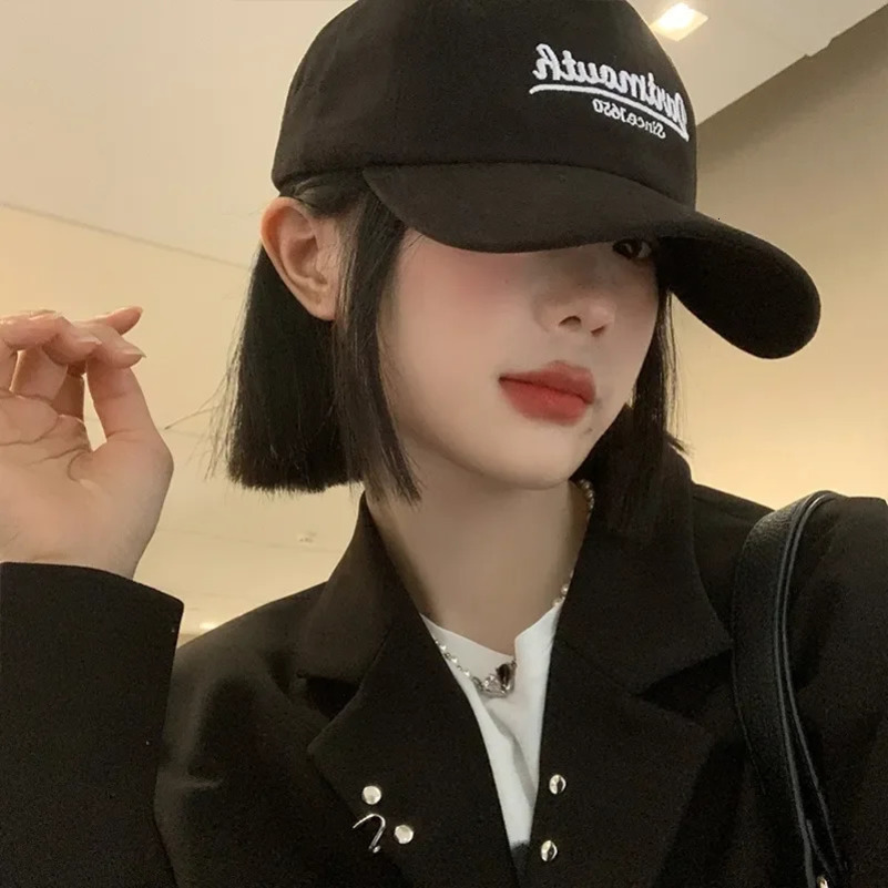 Short Wig Caps Cool Wigs Cap Women Casual Straight Hat Fashion Baseball Natural Bonnets Punk Y2K Bonnet 240103