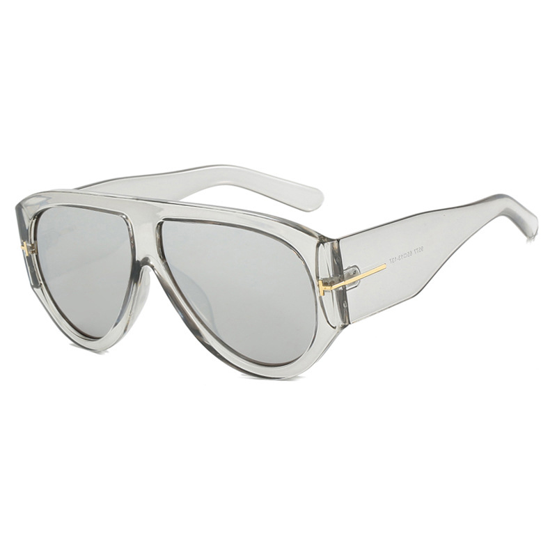 T-shaped large frame sunglasses pilot 2025 new toad fashion cross-border sunglasses personality women's sunglasses