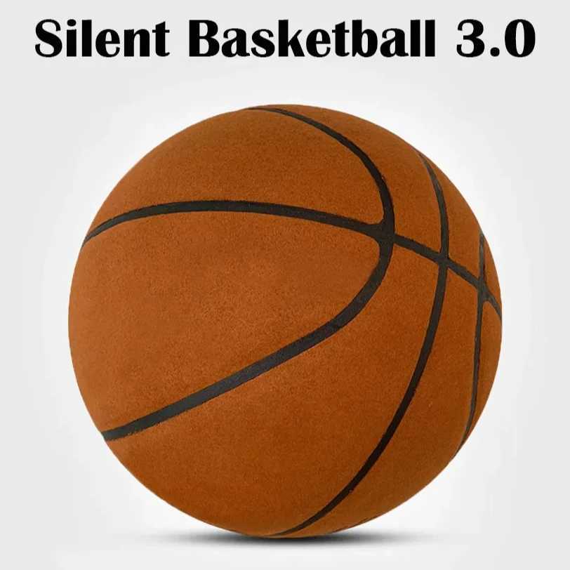 Silent Basketball Size 729565 Dribbling Indoor Grooved Airless Foam Basketball Quiet Dribbling Training Silent Ball Hoop J250923