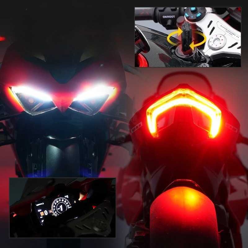 Diecast Spray 17 Ducati Superleggera V4 Super Motorcycle Model Collection Miniature Voiture Ornament Boyfriend Gift Toy Vehicle Z250923