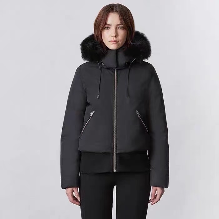 2025 fashion black jacket down jacket parkas warm windbreak jacket outwear